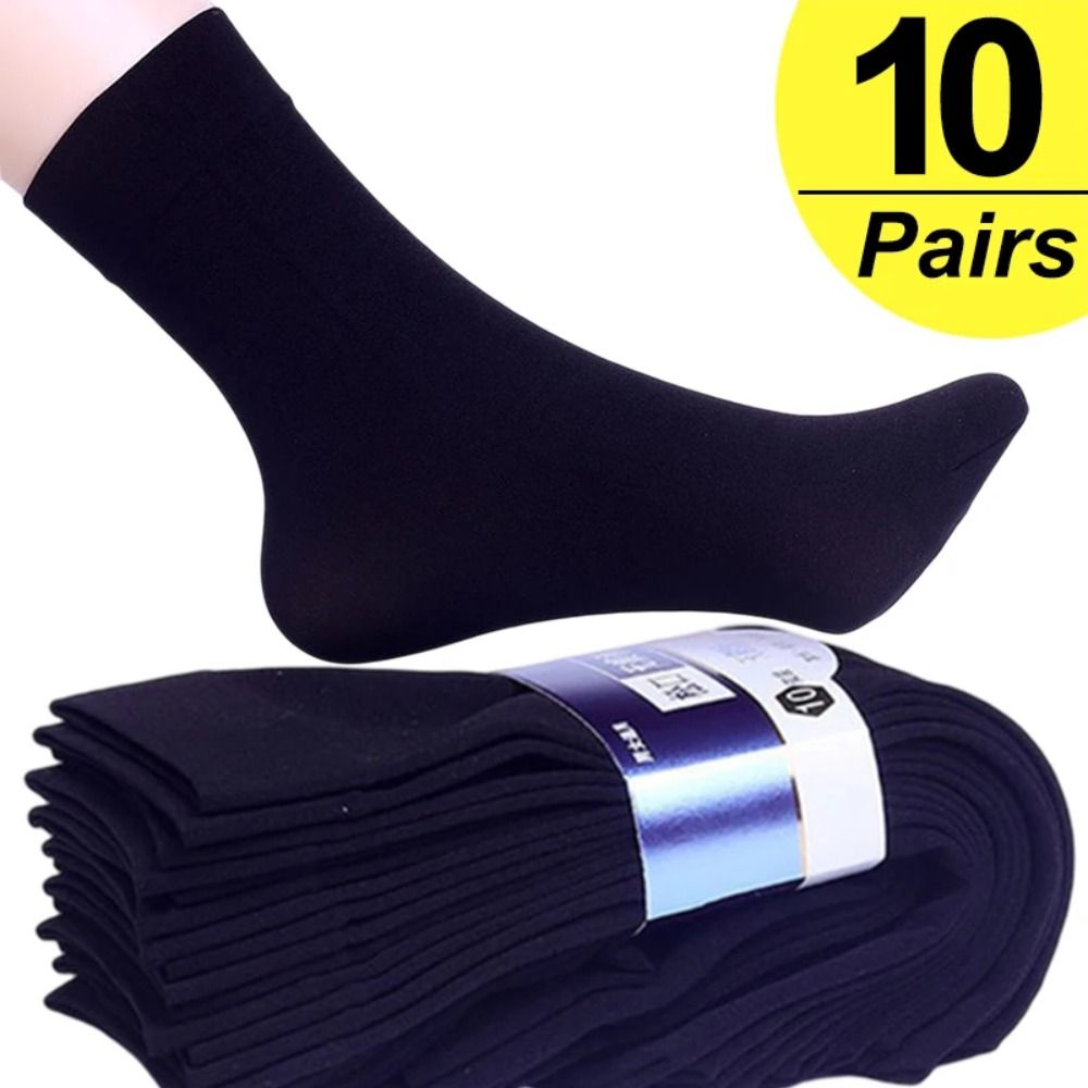 10쌍 패션 통기성 남성 아이스 실크 양말 부드러운 탄 - Silk Sock Bamboo 리뷰 및 가격