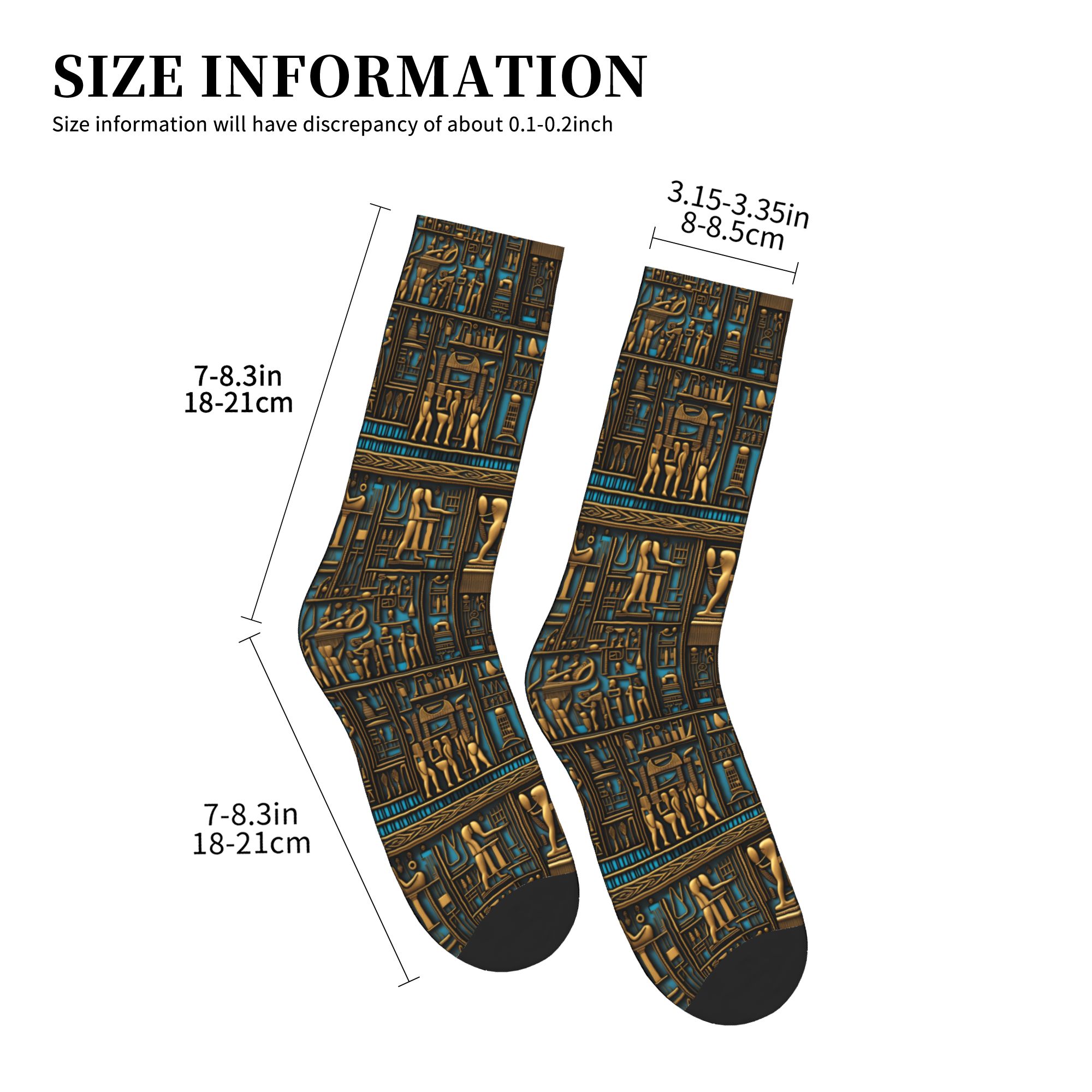 재미있는 남성용 이집트 상형문자 아트 패턴 드레스 양말 - Dress Sock Men 리뷰 및 가격